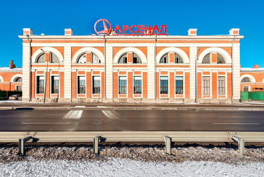 фасад дома, здание по адресу г Санкт-Петербург, ул Комсомола, д 2